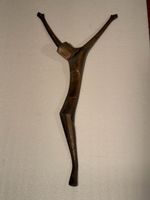 Bronze Sculpture, Abstract Figure, Mid-Century Modern Art