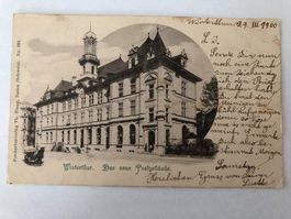 Winterthur - Das neue Postgebäude 1900