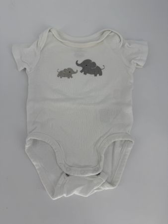 Baby Body mit Elefanten Gr. 62 von H&M