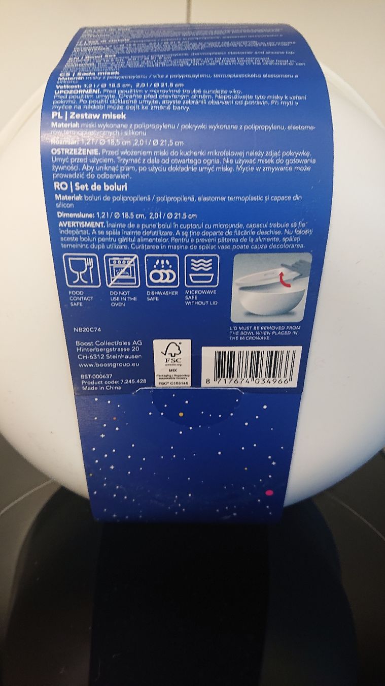 Schalen: 2 Salatschüsseln mit Deckel, mikrowellenfest – Neu und originalverpackt aus Madiswil von Sandraho 1