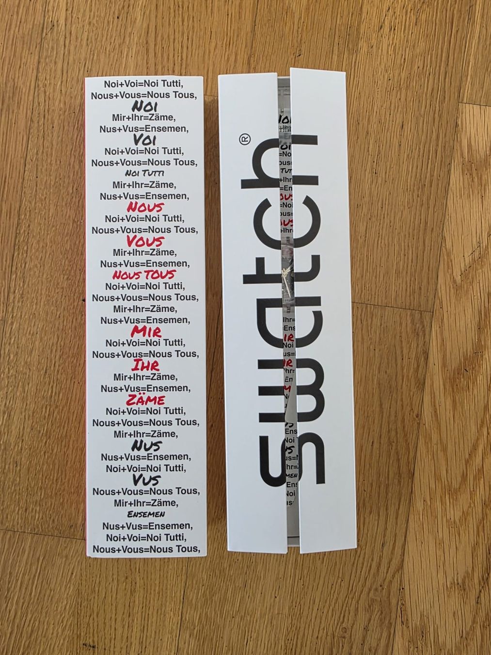 Swatch Orologi: Neue Swatch Aktionärsuhr 2026 – Nuovo e nell'imballaggio originale da Bern venduto da lie_59ln 2