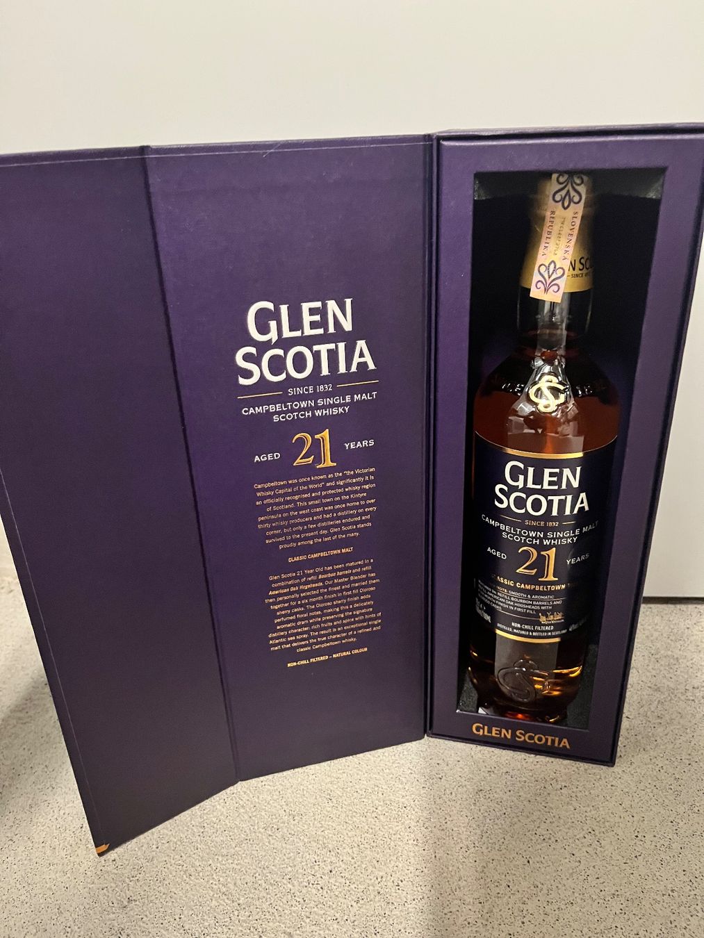 Spirituosen: Glen Scotia 21 Jahre – Neu und originalverpackt aus Mönchaltorf von Drammer 1