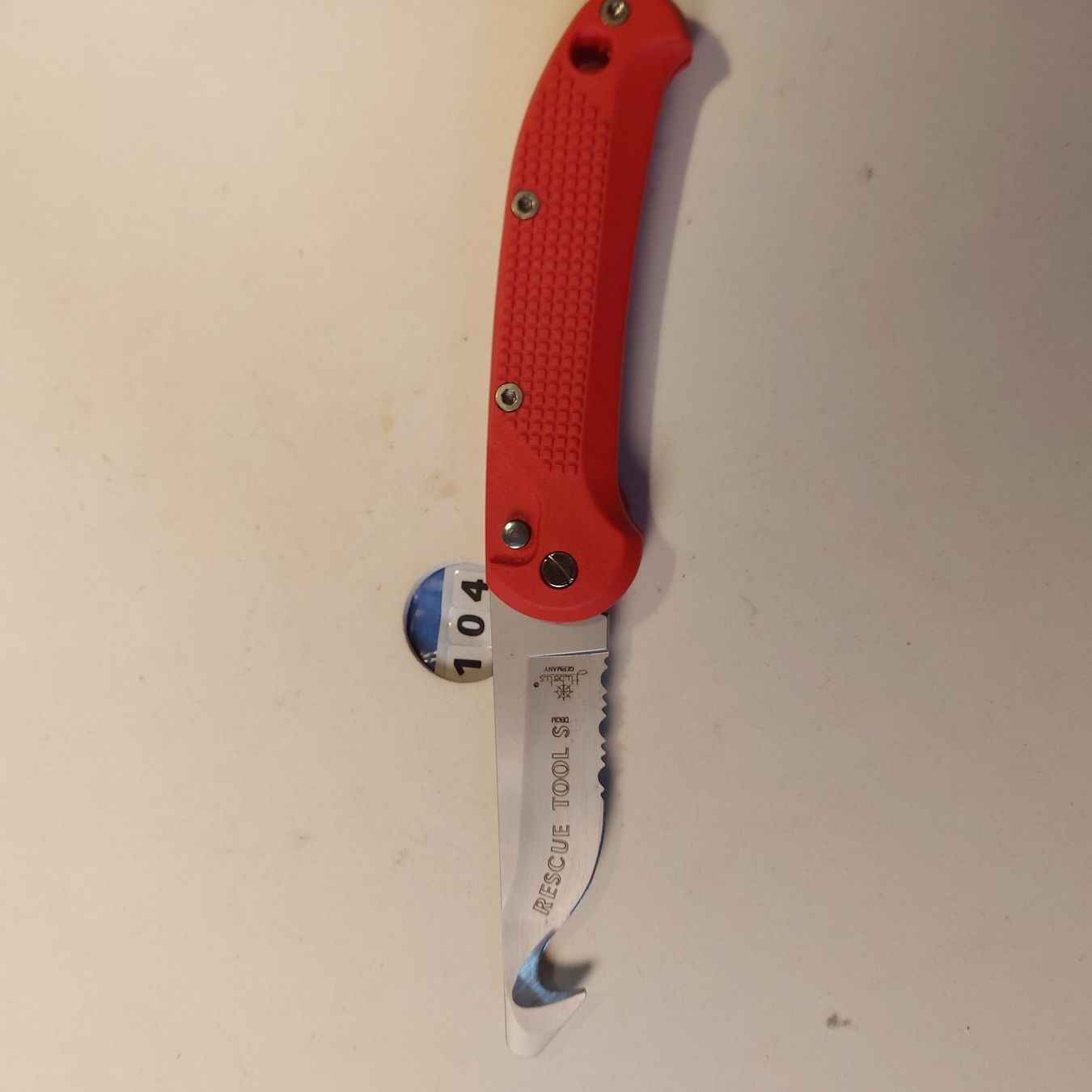 Hubertus Coltelli tascabile: Sackmesser Rettungsmesser Hubertus Nr.104 – Nuovo (secondo la descrizione) da Opfikon venduto da Seevogt47