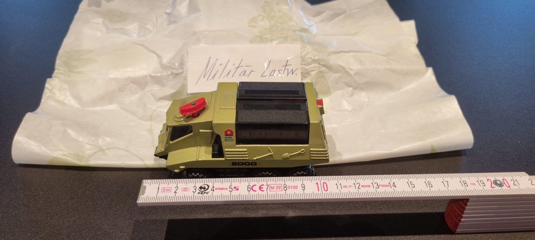 Modellautos: Modellauto, Battle Rings, Militärauto, Jg. 1975 – Gebraucht aus Lachen SZ von LinDiscount 1