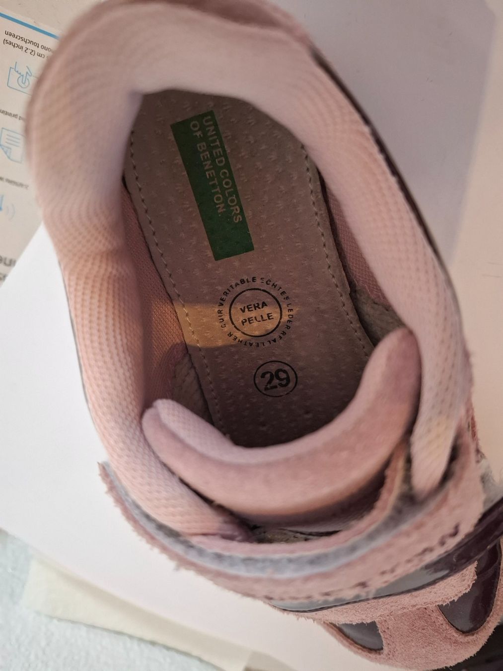 Benetton Scarpe per ragazze: Benetton, Sneaker, rosa/lila, Gr. 29 – Usato da Dornach venduto da shoe-lina 4