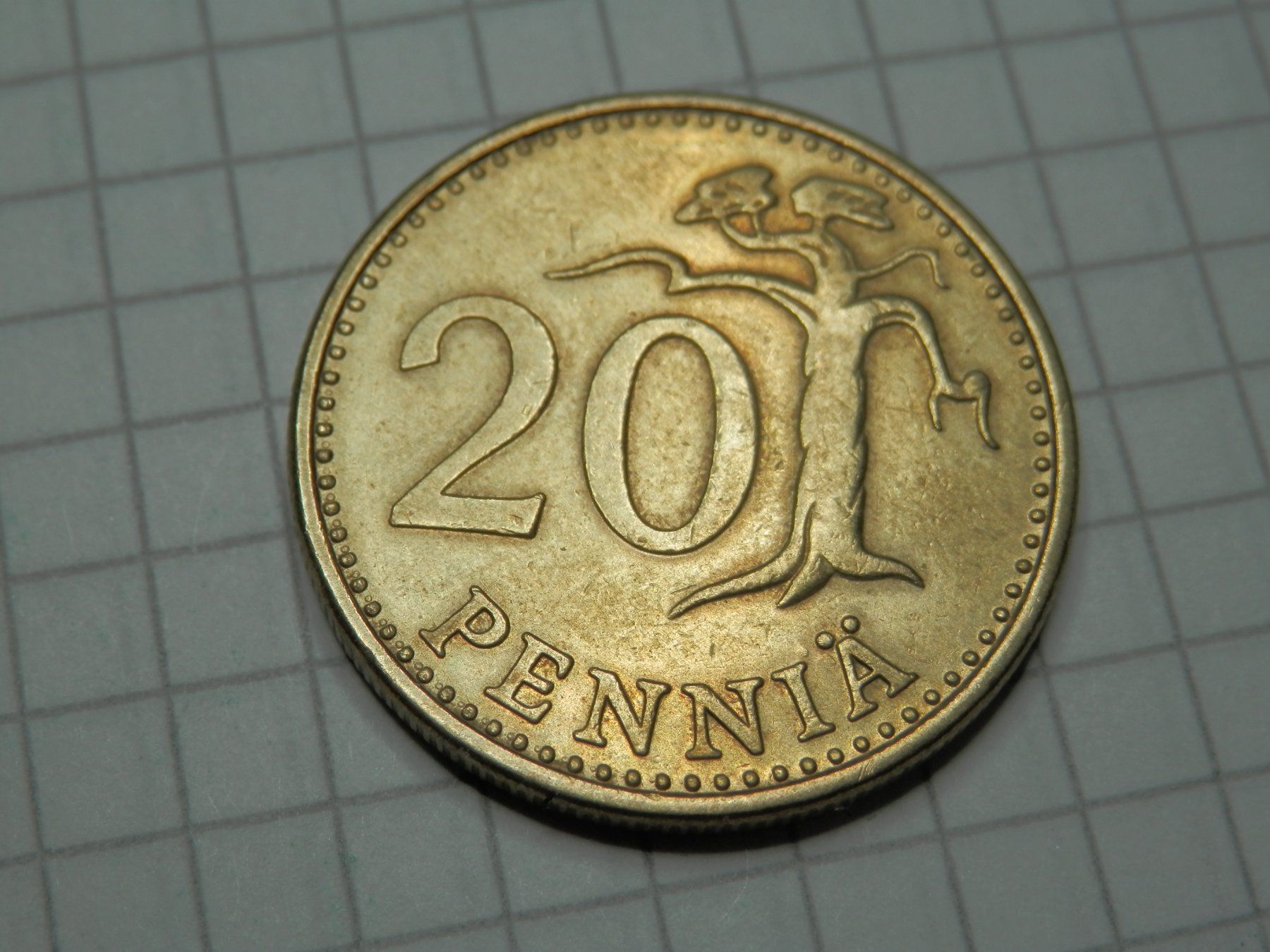Tutti le monete: Finnland 20 Penny, 1963 – Usato da Weiach venduto da weiach81 1