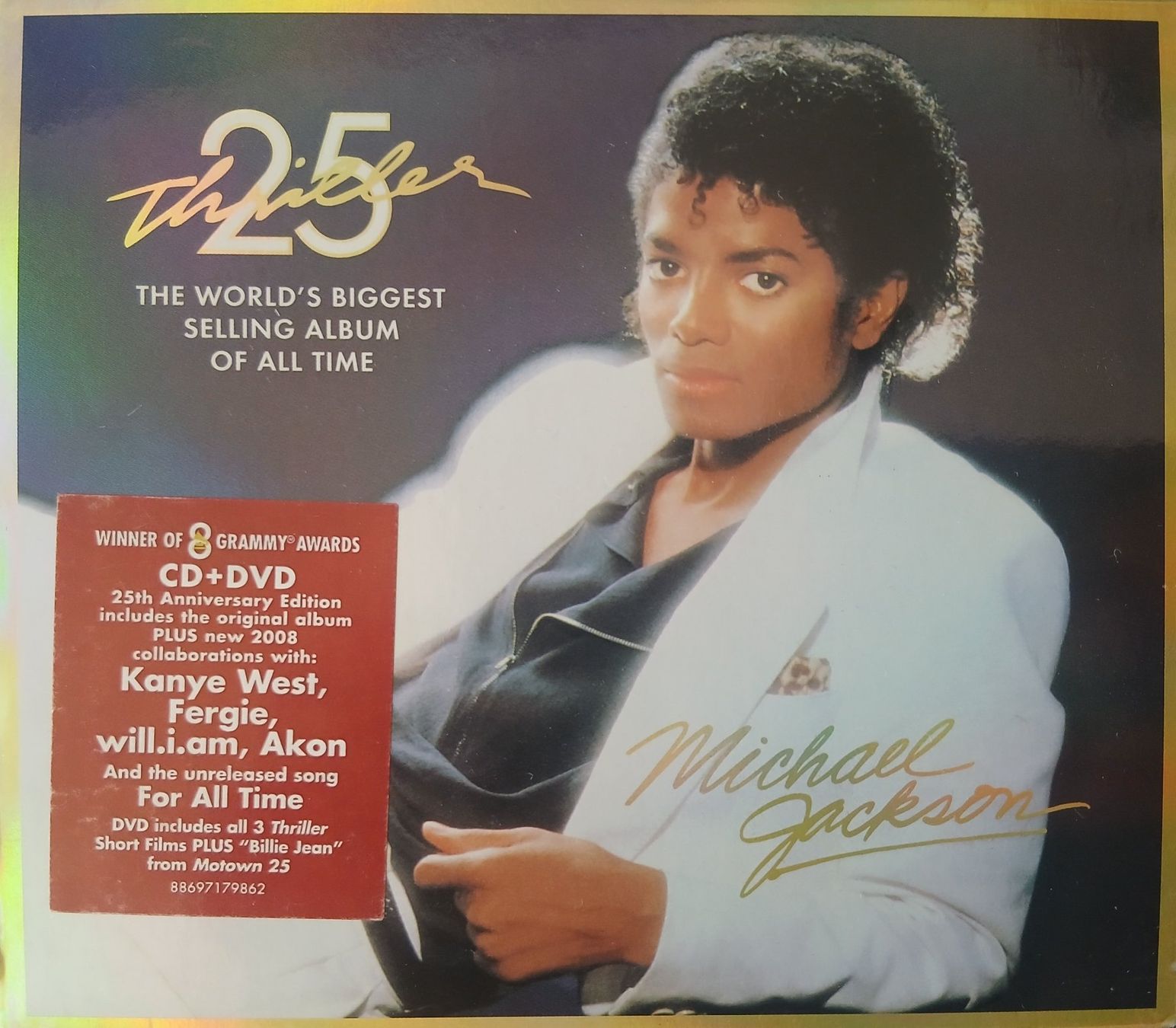 CD: Michael Jackson - Thriller 25 CD/DVD Jubiläumsedition mint – Usato da Dietikon venduto da mih_xsk8