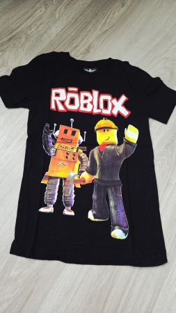 Schwarzes Roblox T-Shirt, Grösse 134, Top Zustand!