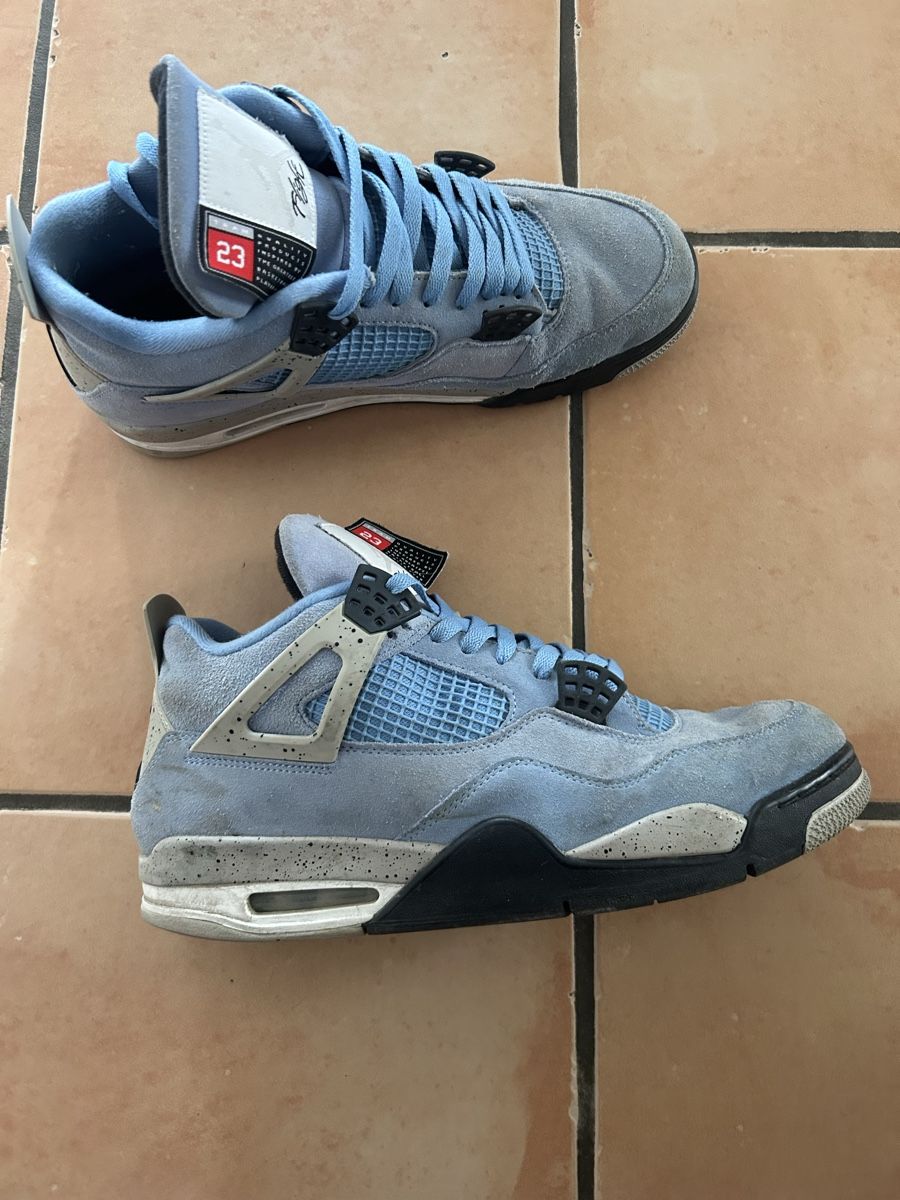 Jordan Scarpe da uomo: Jordan 4 university blue – Usato da Lausanne venduto da regulaandjames 1