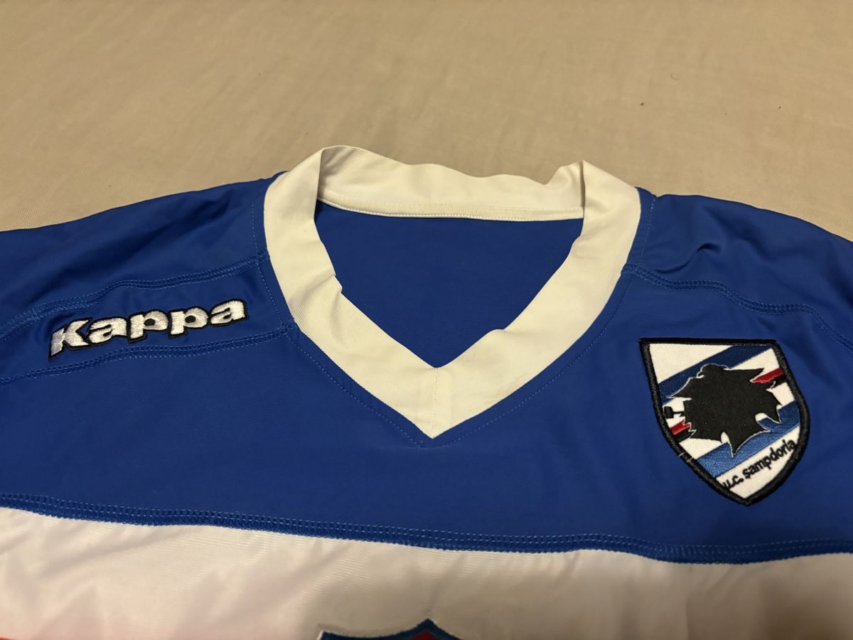 Kappa Canottiere & Pantaloni: Sampdoria maillot – Usato da Le Grand-Saconnex venduto da focamix 2