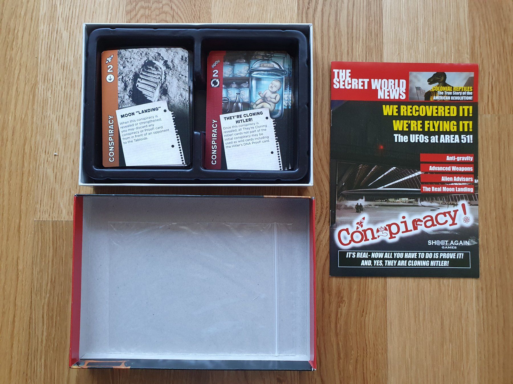 Giochi: Conspiracy! (Kickstarter edition) – Nuovo (secondo la descrizione) da Puidoux venduto da Svreber 2
