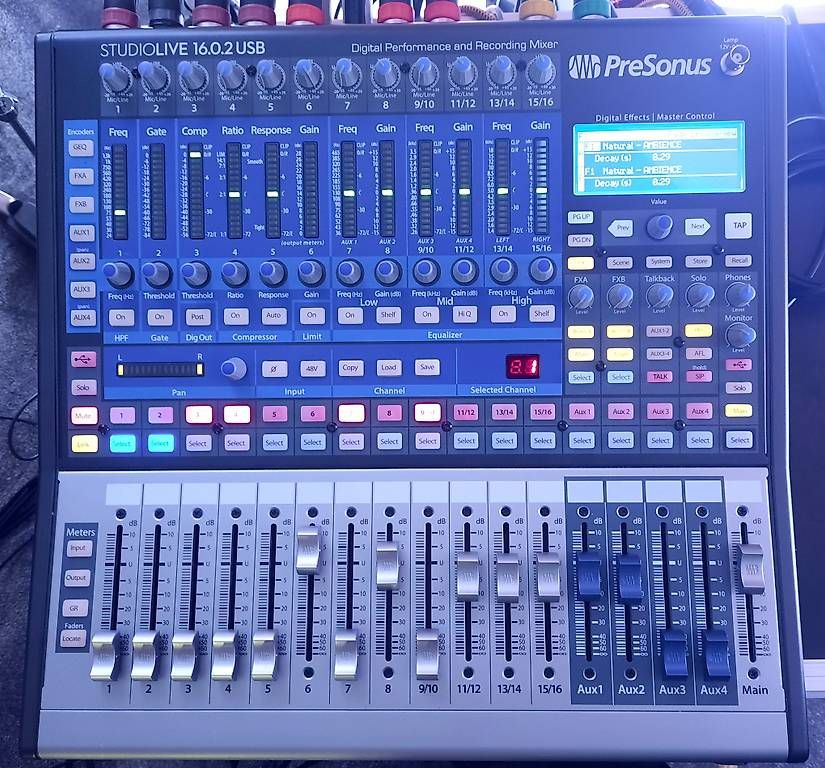 PreSonus Console di mixaggio: PreSonus StudioLive 16.0.2 USB, inkl. Tasche – Usato da Savognin venduto da aar_mxy2 2