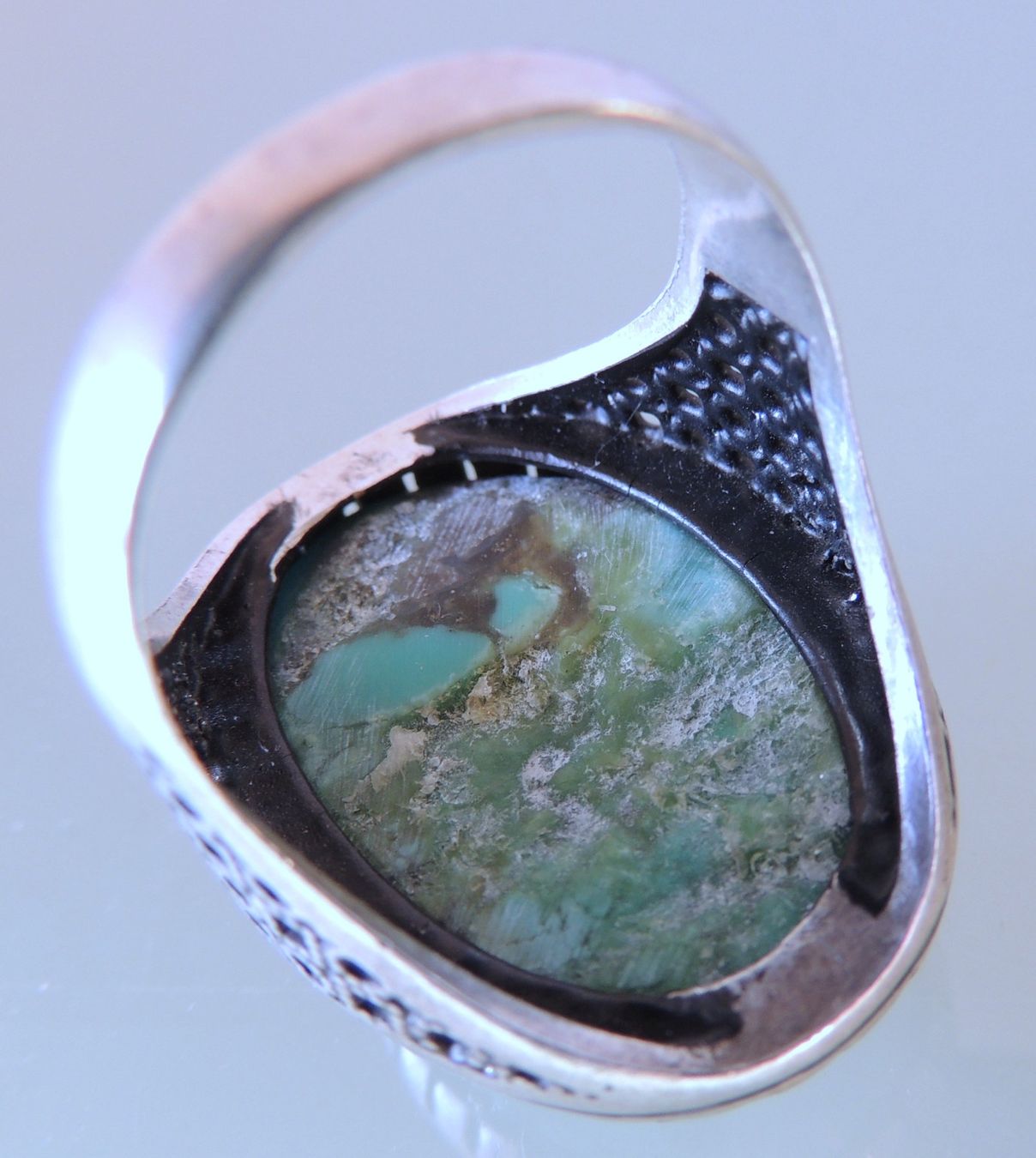 Ringe: Silber 925 Türkis Fingerring Gr. 68 – Gebraucht aus Waldenburg von schaller707 5