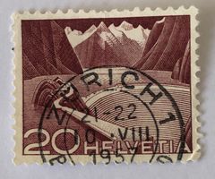 Nr.301 A mit Vollstempel Zürich  