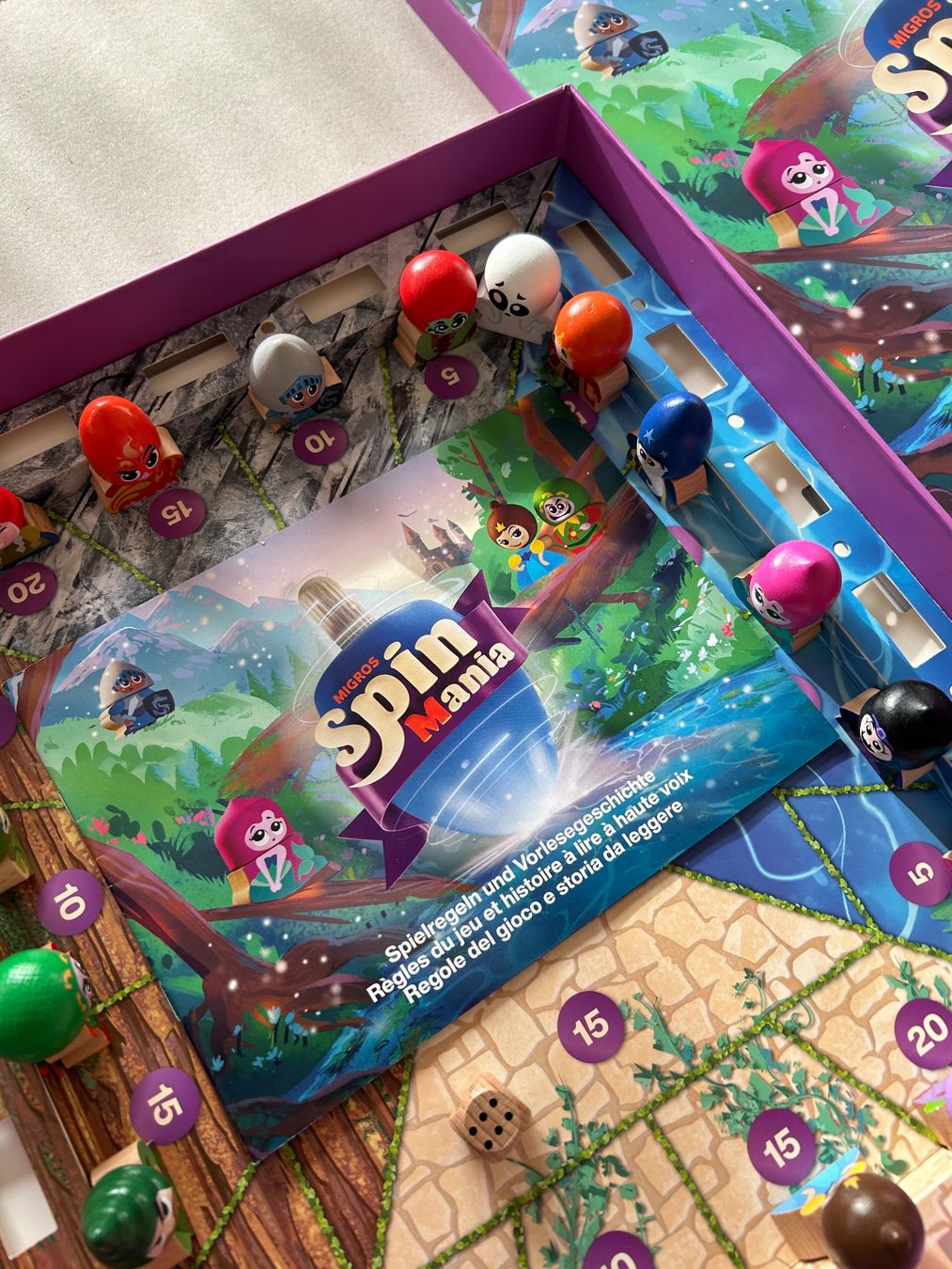 Migros Giochi: SpinMania Sammel+Spielbox – Nuovo e nell'imballaggio originale da Neu St.Johann venduto da har_f865 2