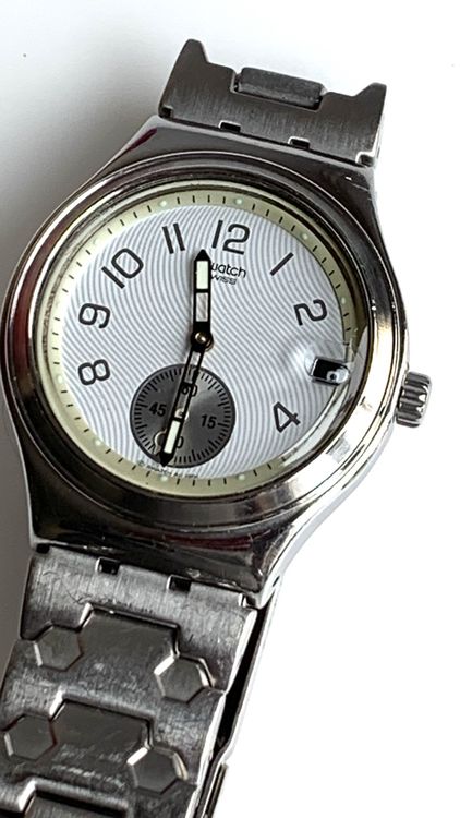 Swatch Irony Armbanduhr Edelstahl Herrenuhr 2