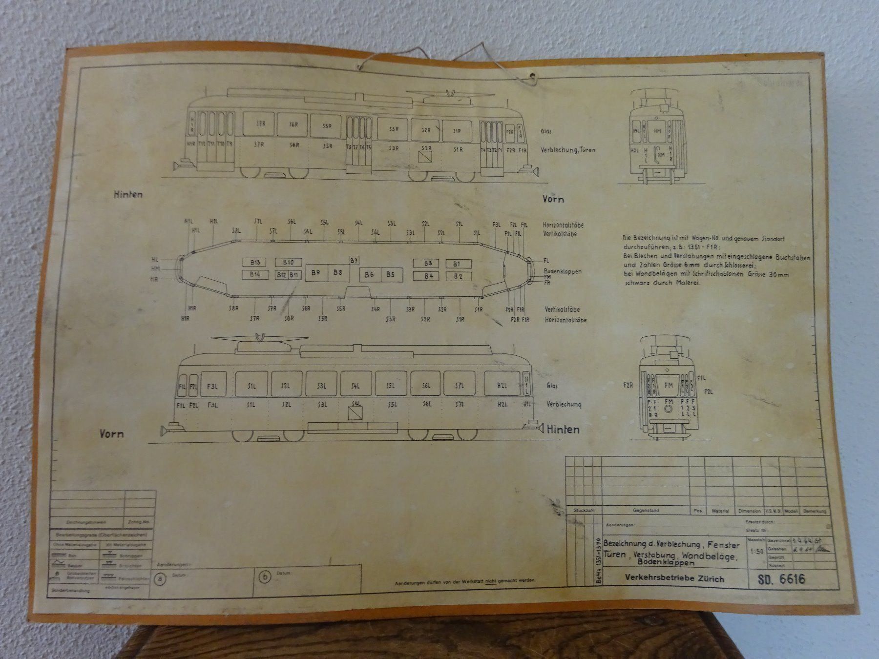 Kits de montage: Tram / Bauplan 1964 – D'occasion à Esslingen par eintagammeer 5