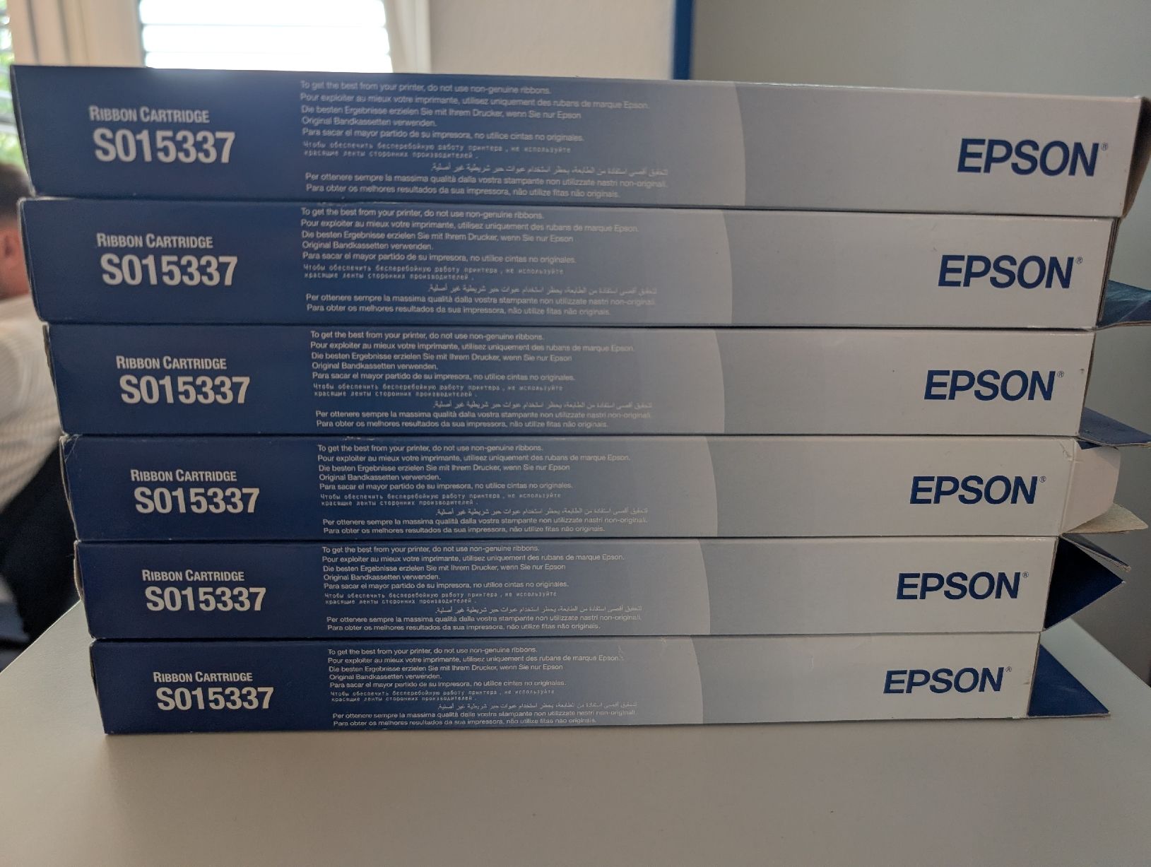 Epson Drucker: Epson LQ-590II Nadeldrucker mit Farbbändern  – Gebraucht aus Basel von rubah 4