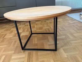 La Redoute Couchtisch – massive Eiche – Ø 60 cm