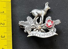 SUSTENPASS, Gemse, Schweiz/ Anstecker Vintage