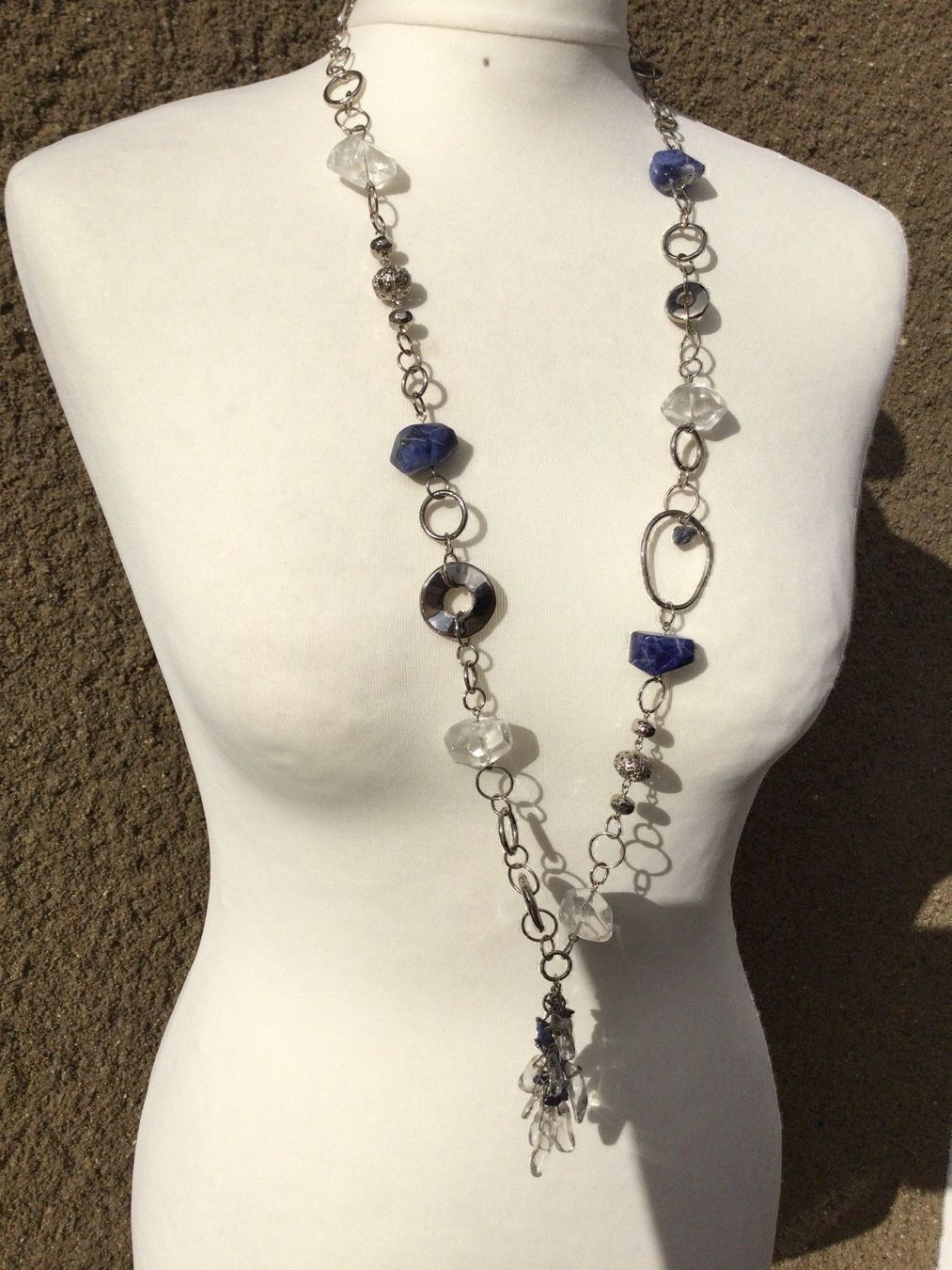 Colliers: Collier/Sautoir Soladite & Crystal NEUF – Neuf avec emballage d'origine à Agiez par chouchanelle 7