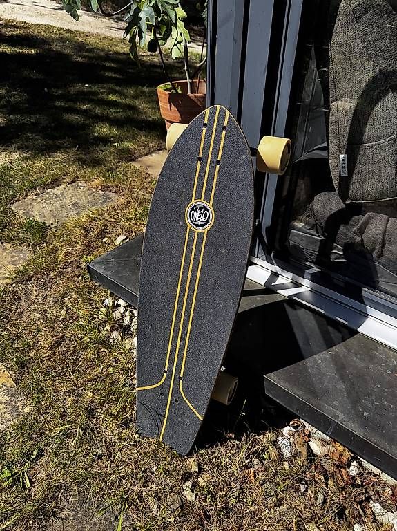 Skateboards: Oxelo Skateboard mit originalem Fishtail-Cruiser – Usato da Niederweningen venduto da Joe07-viscal