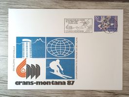 TR51 Enveloppe + Timbre Suisse 1987
