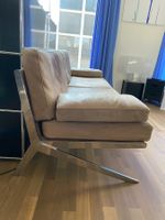 orig.design de sede sofa nubuk-leder/chromstahl, np.13'000.-