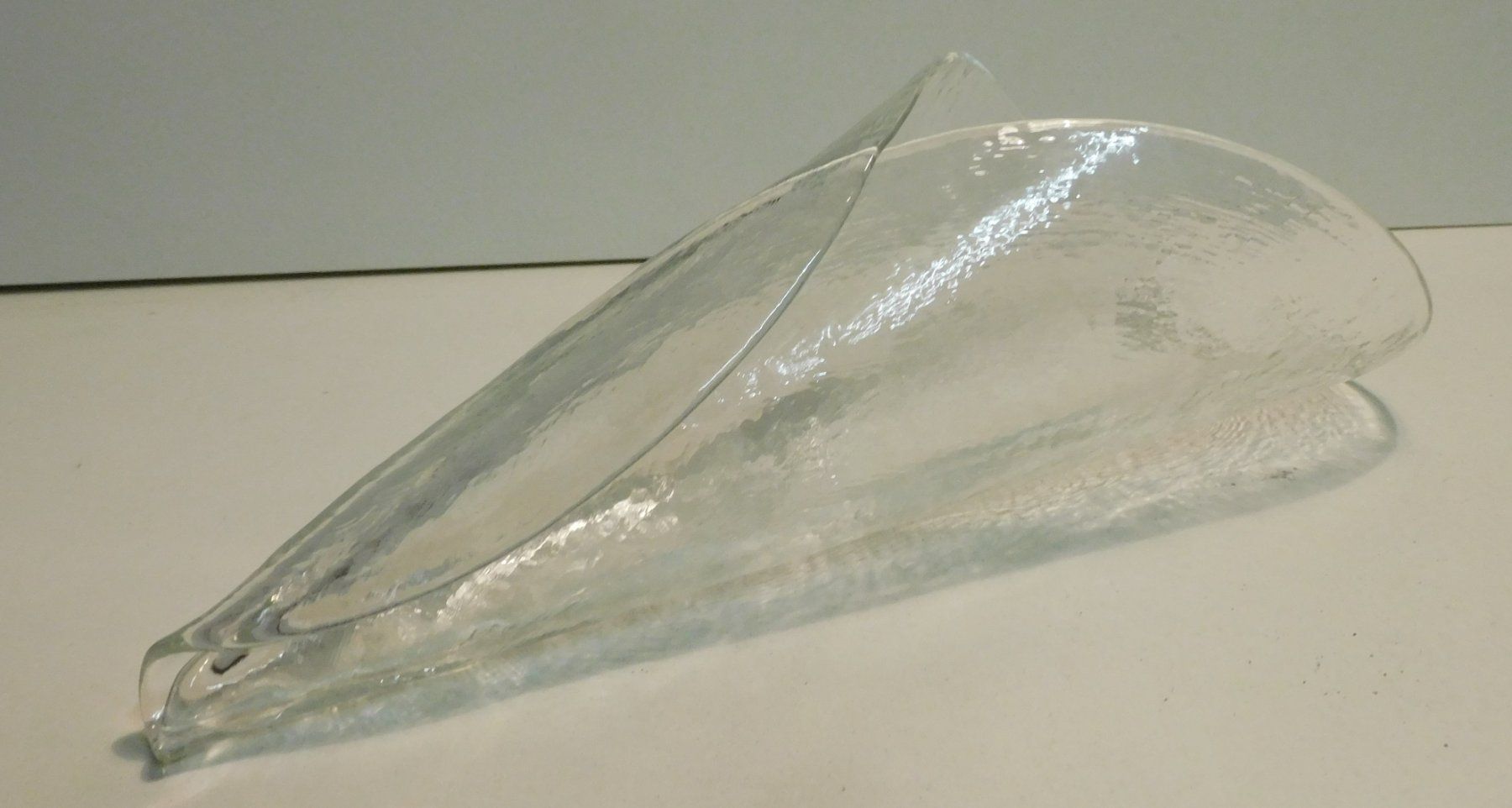 Glasi Hergiswil Gläser: Hergiswiler Glas Cornet mit Label   Roberto Niederer Glas – Gebraucht aus Sursee von 76 5