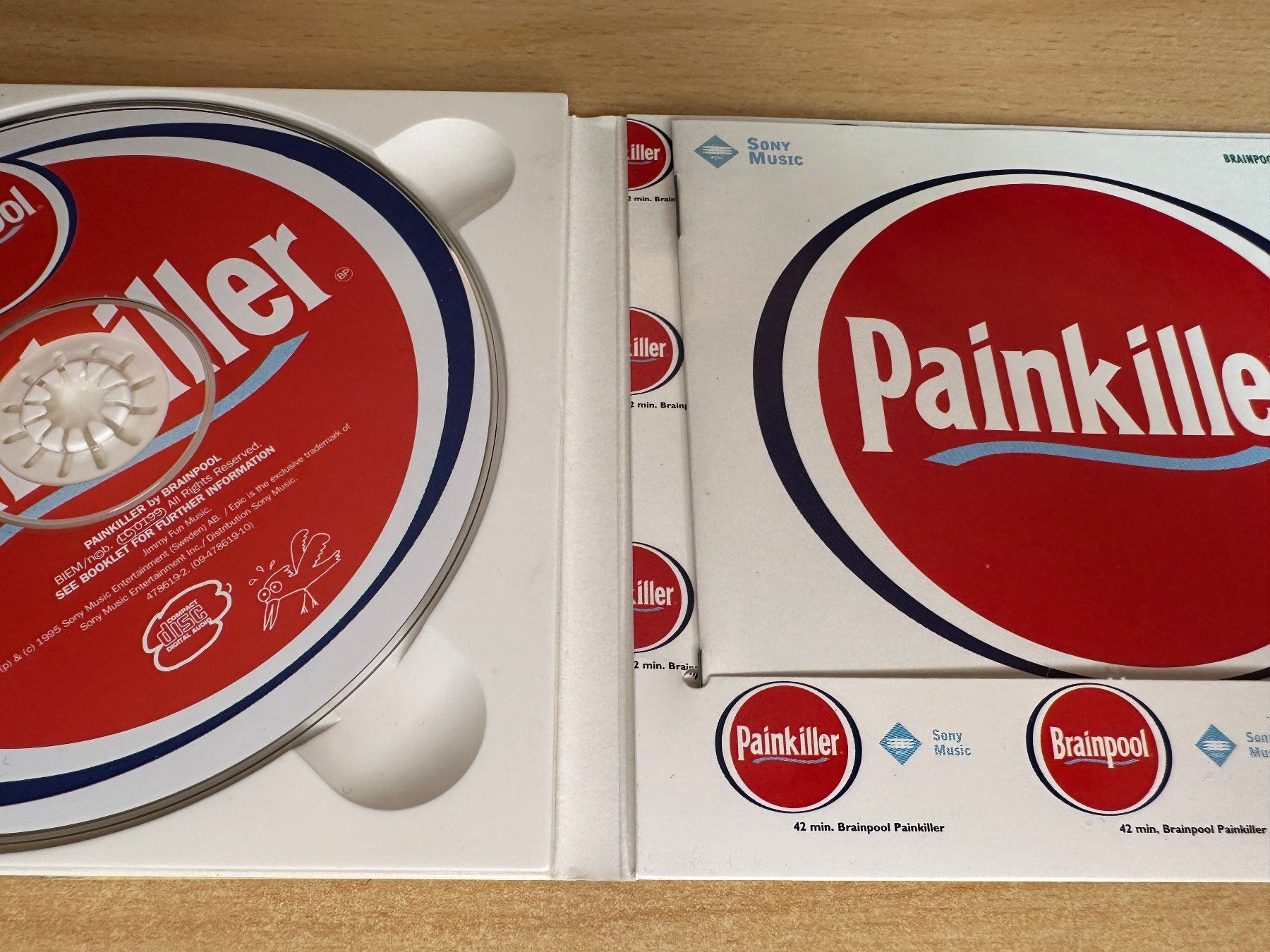 CD: Brainpool – Painkiller – Usato da Rikon im Tösstal venduto da Alpenmutz 2