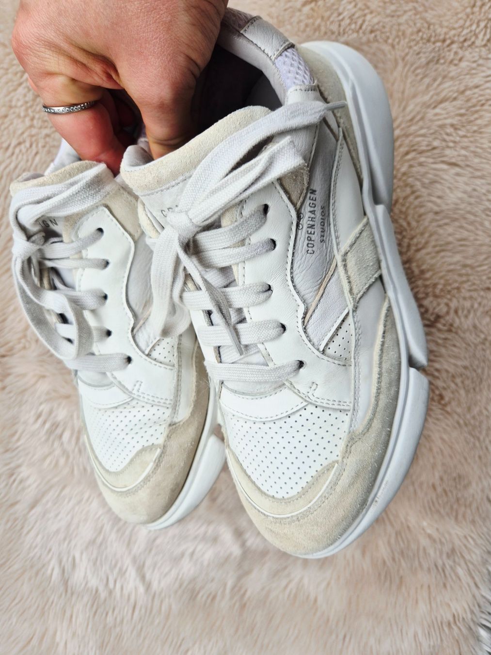 Copenhagen Scarpe da donna: COPENHAGEN STUDIOS SNEAKER SCHUHE 39 LEDER SCHNÜRER TOP – Usato da Elsau venduto da the-colorful-side 4