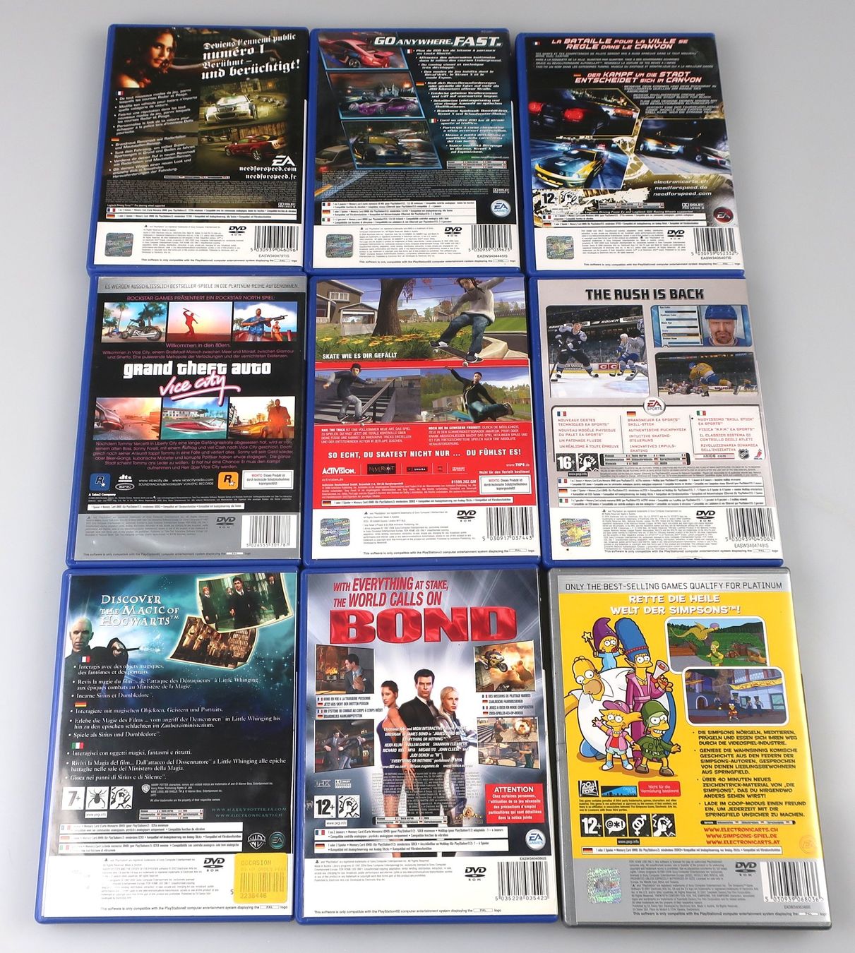 Giochi: PlayStation 2 Game Sammlung (9 Spiele) – Usato da Volketswil venduto da brockipfannenstil 1