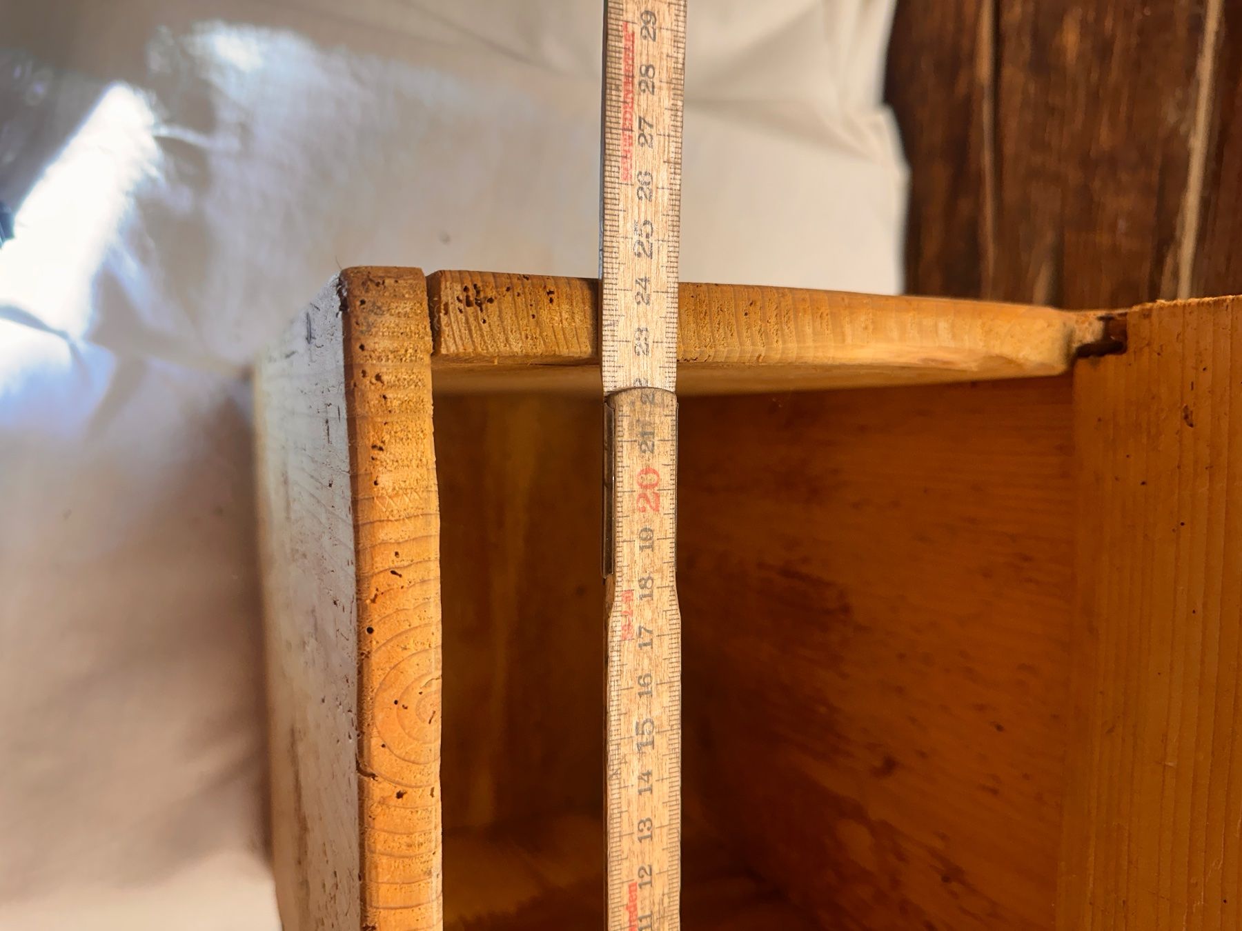 Casse di trasporto: antike Holzbox mit Deckel / altholz – Usato da Einsiedeln venduto da Vtec1987 4