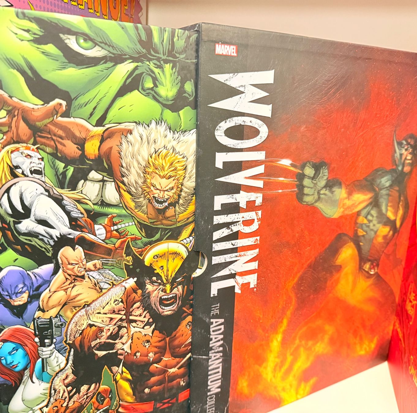 Fumetti: Ca. 43cm hohes, engl. Wolverine Marvel Comic Library,  rar – Nuovo e nell'imballaggio originale da Zuerich venduto da SonderArt-Wertgut 3