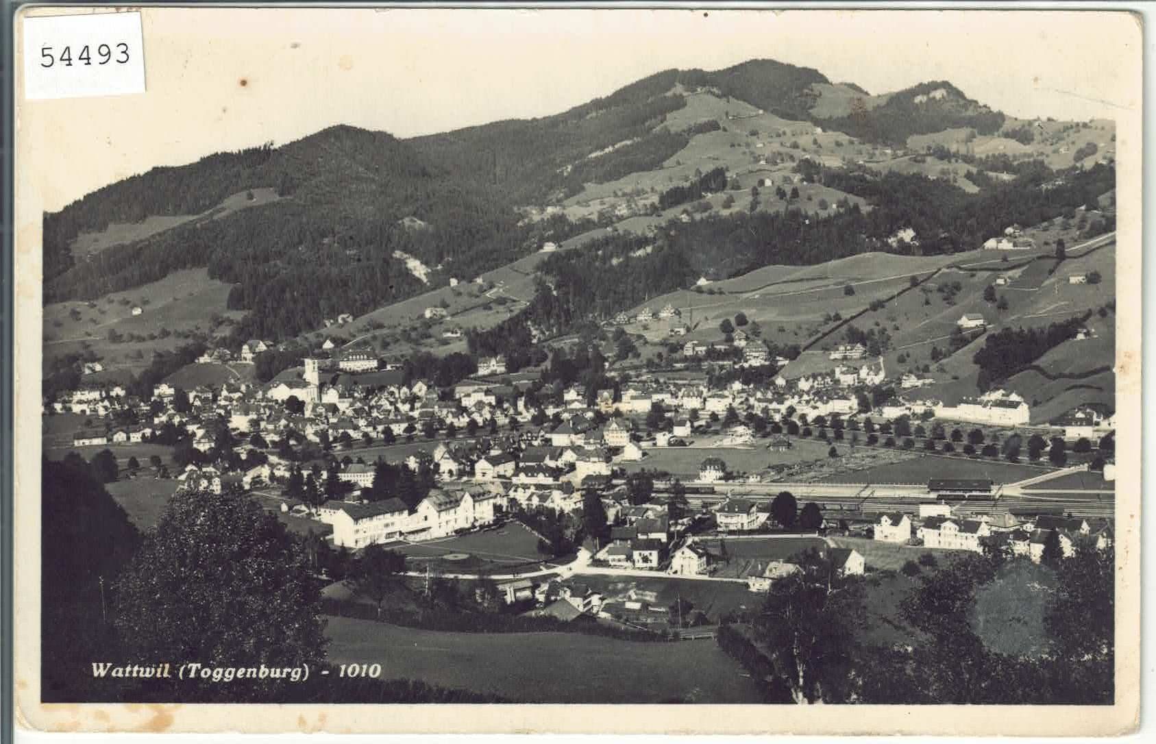 Cartoline postali: Wattwil - Generalansicht – Usato da Ettingen venduto da Kartenplanet