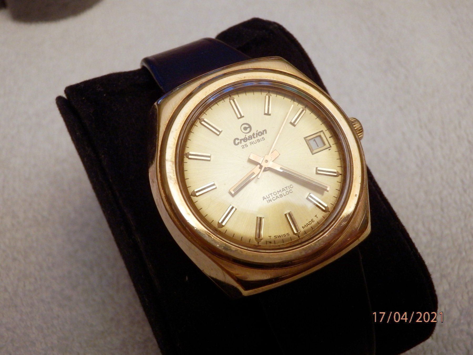 Orologi: Création, Automatic, 25 Rubis, 35mm, – Usato da Ueberstorf venduto da dinbau