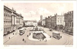 BERLIN - Schlossplatz (mit Doppelzug) ca. 1930 (D)