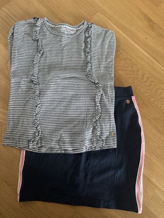 Tom Tailor Rock mit Shirt, Gr. 128, Top Zustand!