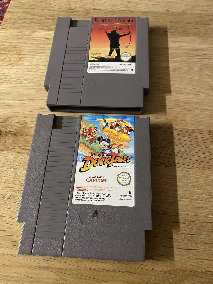 Spiele: 2x NES Spiele  – Gebraucht aus Biel/Bienne von gasse85