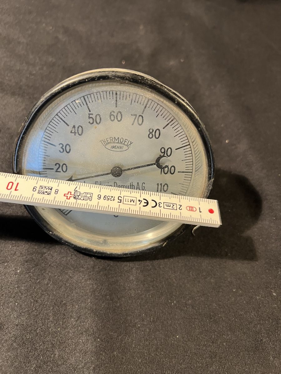 Altro per la casa: Antikes Thermometer "Thermofix" mit Halterung – Usato da Niederrohrdorf venduto da beniledergerber 1