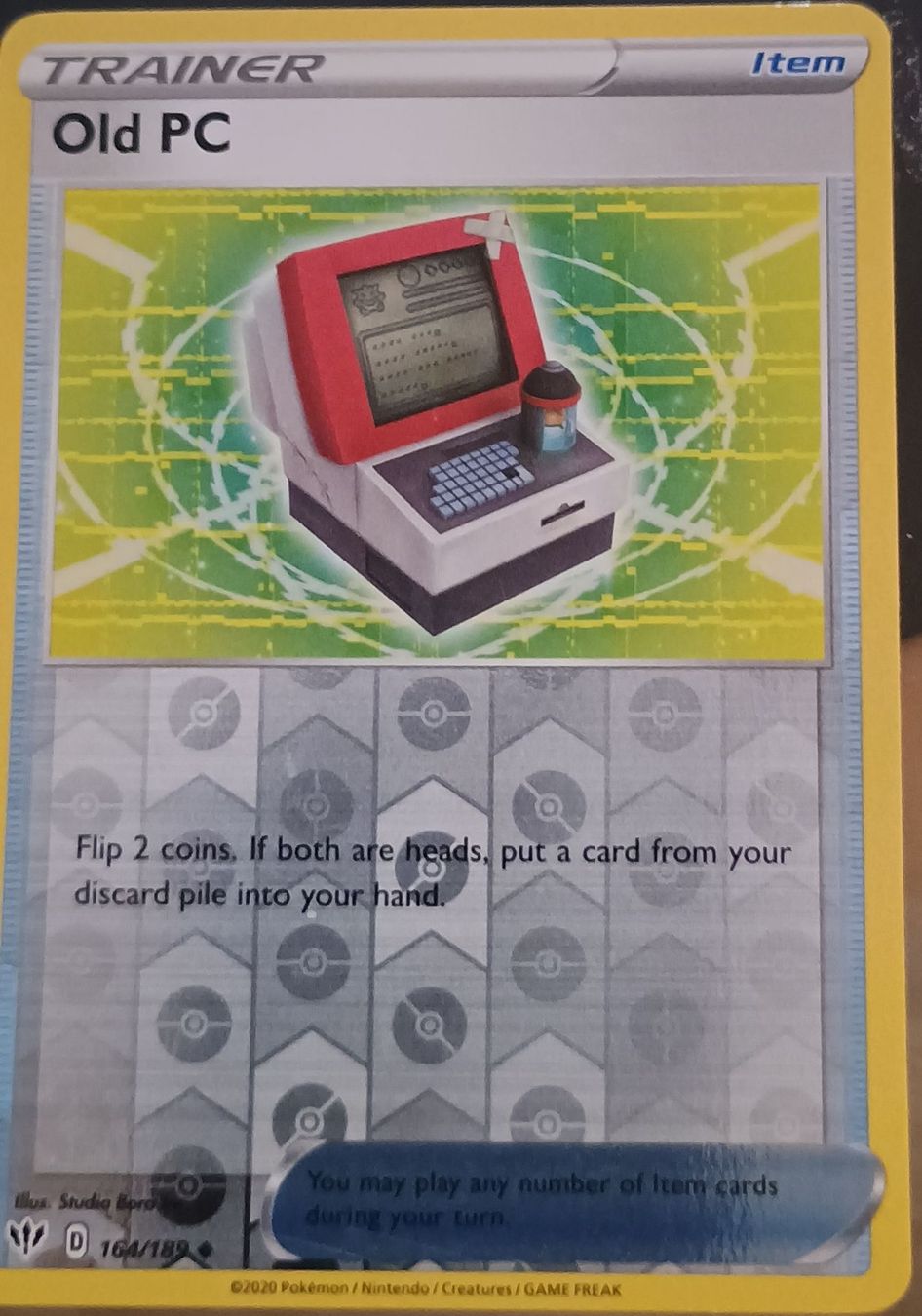 Pokémon Carte collezionabili: Pokemon Card - Old PC Trainer Card - Excellent Condition – Nuovo (secondo la descrizione) da Murten venduto da Palli23