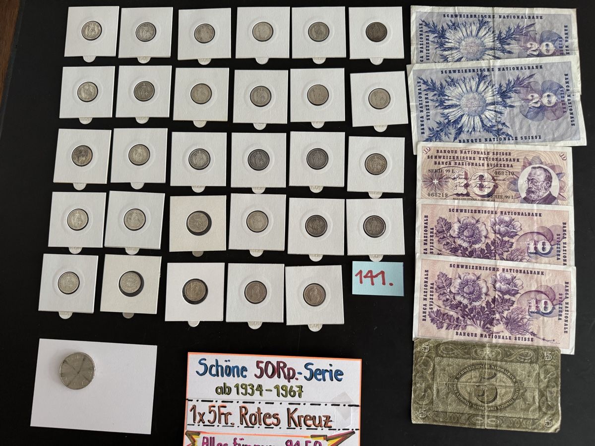 Tutti le monete: Schöne 50Rp. Serie – Usato da Engi venduto da kasi09 2