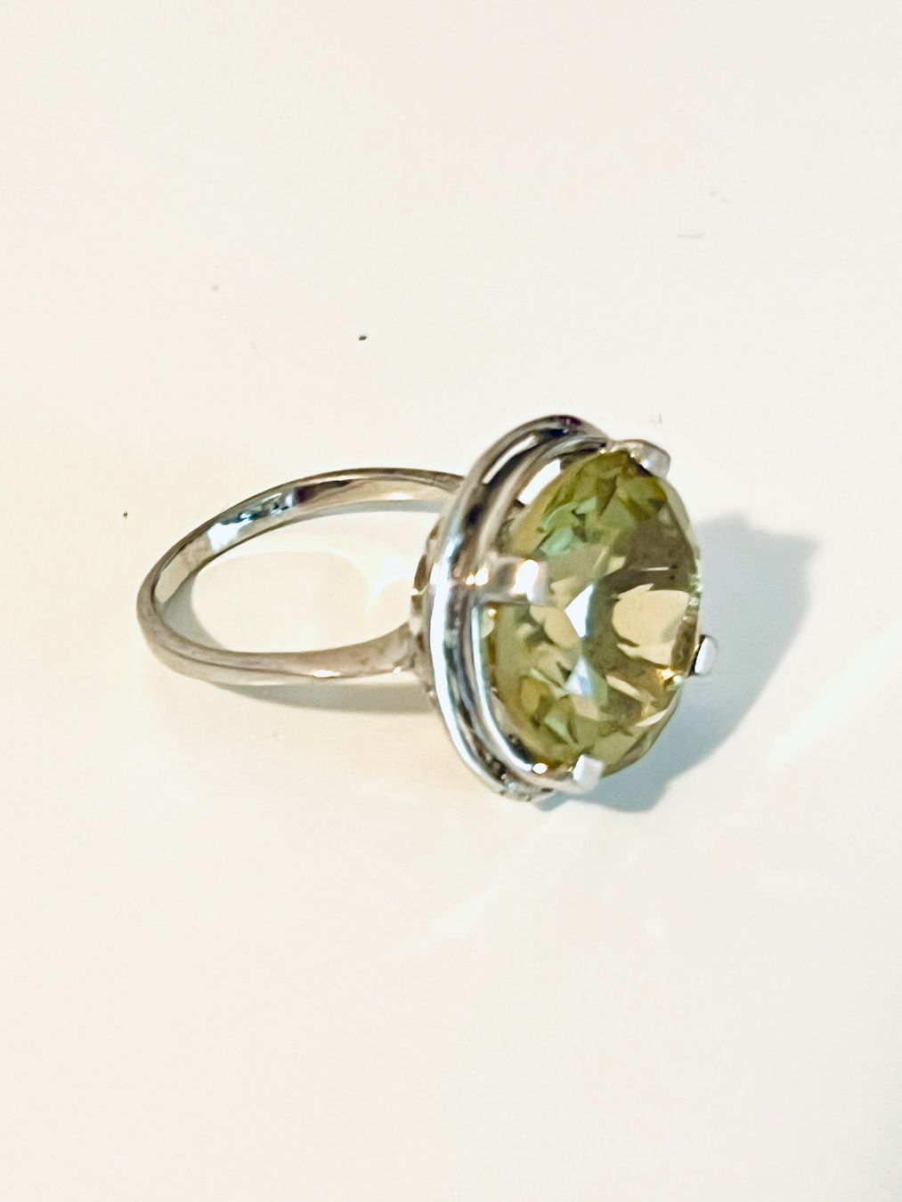 Anelli: Citrine Sterling Silver Ring – Nuovo (secondo la descrizione) da Rüschlikon venduto da topswissvintage 6