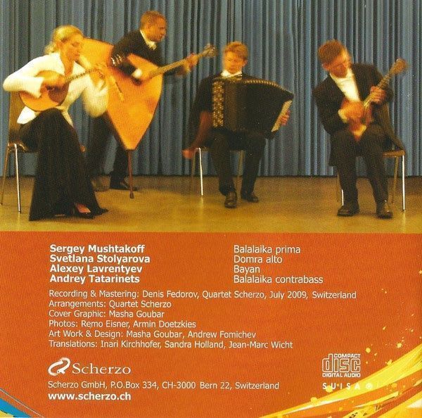 CD: Quartet Scherzo – From Classic To Modern – Usato da Luzern venduto da Lycka 2