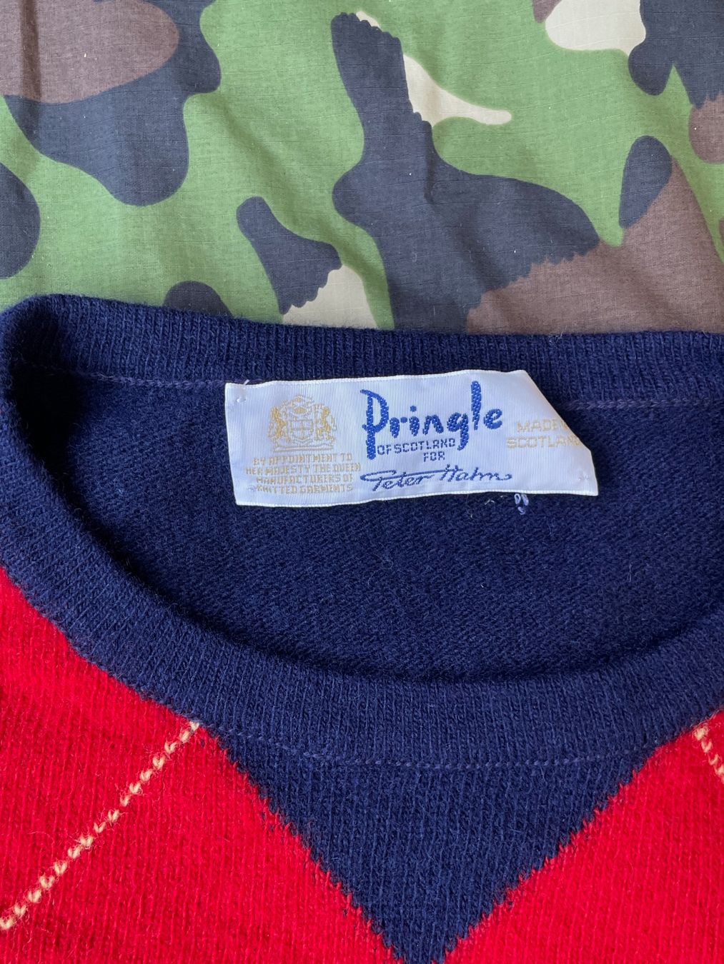 Pringle Maglioni & Felpe: Vintage 90s Wool Pullover Pringle made in Scotland Wool Sz M – Usato da Zürich venduto da le_souk 2