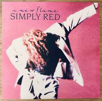 SIMPLY RED A NEW FLAME VINYLE OCCASION