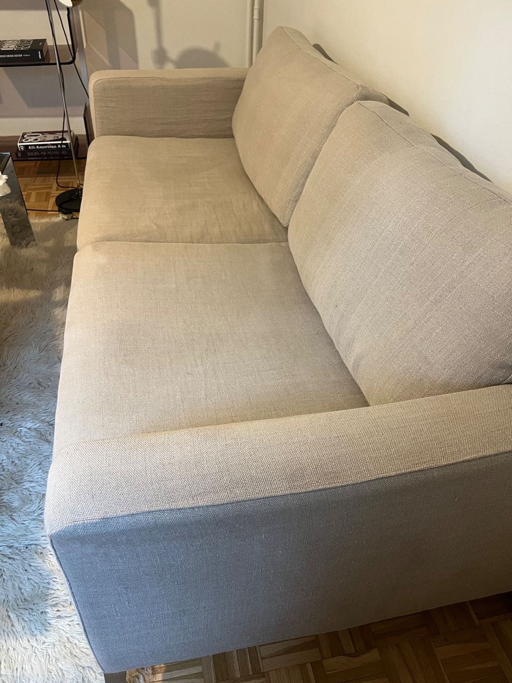 Ikea Sofas: Canapé beige confortable ikea karlstad – Gebraucht aus Lausanne von Molecule11 3
