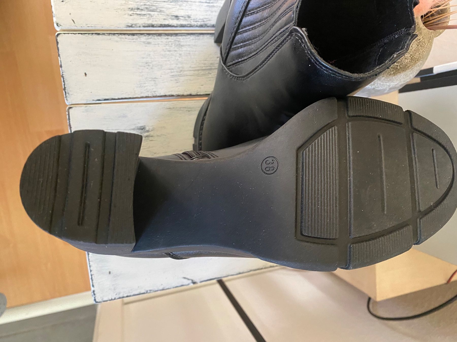 Damenschuhe: Marco Tozzi Leder Stiefeletten Gr 38 NEU – Neu (gemäss Beschreibung) aus Schönenberg ZH von Pfupfli1 3