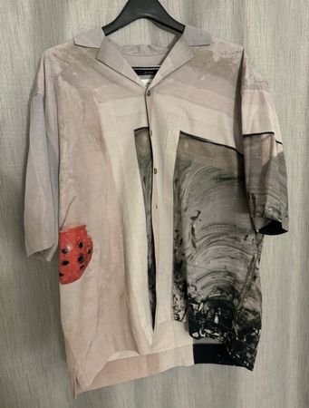 Song For The Mute 21.1 Button Down Boxy Shirt Gr.M-L New