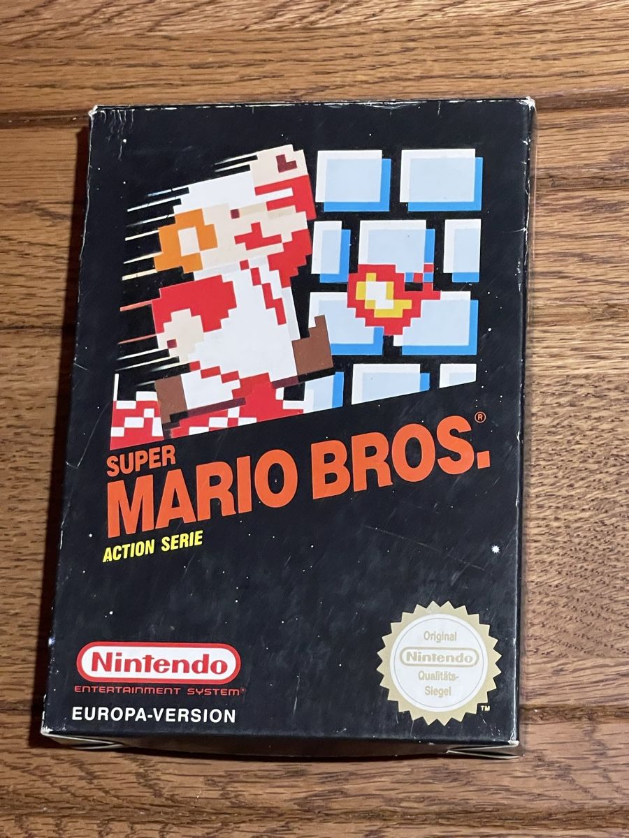 Nintendo Giochi: Super Mario Bros. NES mit Originalverpackung & Anleitung! – Usato da Zuerich venduto da Dorsi 8